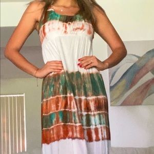 Tie dye dress